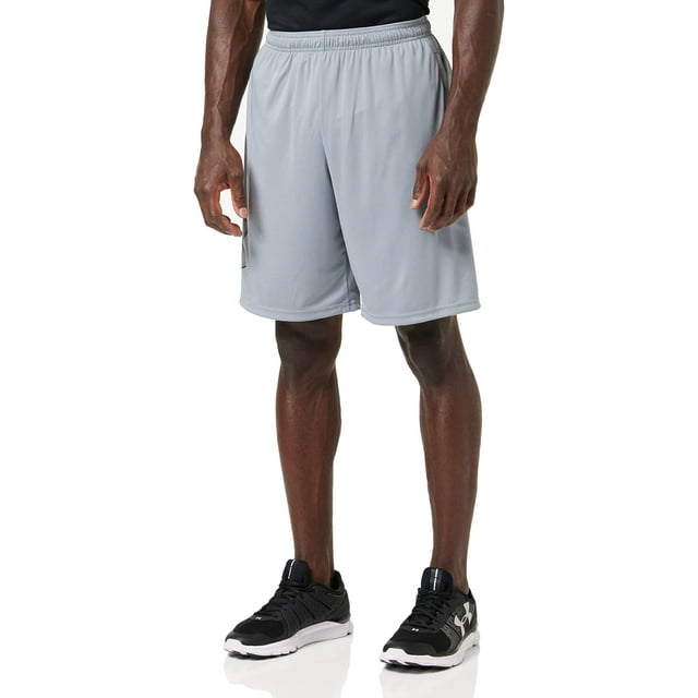 Shorts Under Armour para Hombre Tech Graphic Acero/Negro 4X-Largo