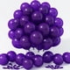 thumbnail image 1 of Globos de látex Jobkoo, color morado, 30 cm, paquete de 100 unidades para decoración de fiestas, 1 of 7