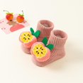 thumbnail image 2 of Odeerbi Non-Slip Slipper Socks for Baby Infant Boys Girls Cotton Prewalker Sock Walking Shoes Fashion Knitted Floor Socks, 2 of 7