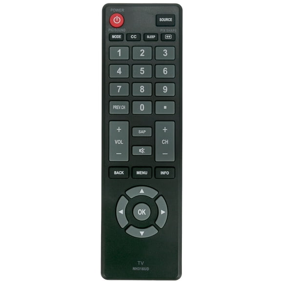 New NH316UD Remote for Sanyo TV FW40D48F FW50D48F FW32D08F FW32D06F FW40D36F