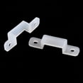 thumbnail image 5 of Unique Bargains LED Strip Mounting Brackets, Fixing Clips with Screws for 8mm Wide 3528 2835 Waterproof LED Strip, Silicone, 50Pcs, 5 of 5