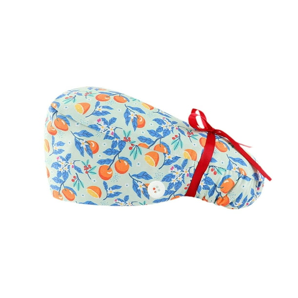 Gorro quirúrgico, gorro de trabajo para trabajadores, adultos, centro de belleza, masajes, FIT, cosmetología B55