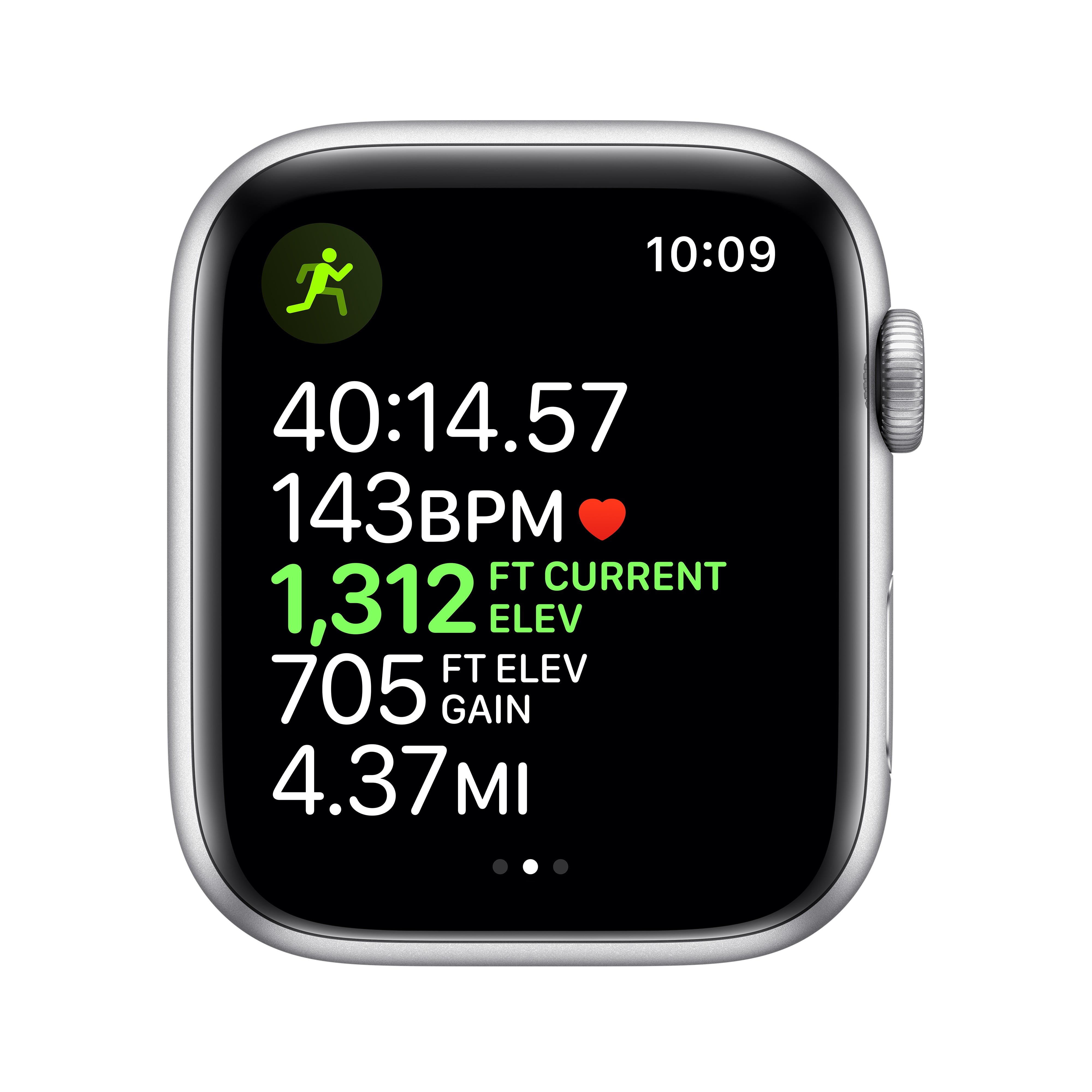 Apple Watch Series 5 GPS + Cellular, 44mm Silver Aluminum Case