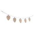 thumbnail image 1 of Tapiz tejido para colgar en la pared de macramé, decoración bohemia con forma de hoja para sala de estar, 1 of 9