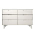 thumbnail image 2 of Poignée à 6 Tiroirs Commode en Bois - Blanc, 2 of 7
