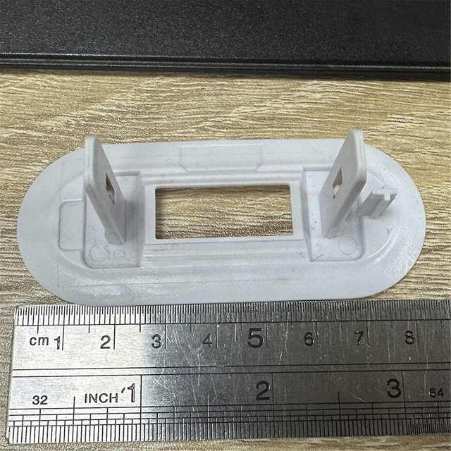 2 uds Wh01x24381 4502680 bisel de bloqueo de tapa de lavadora, pieza de repuesto apta para lavadora de carga superior