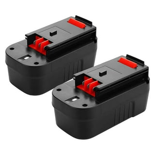 2 Pack 4.5Ah HPB18 Ni-Mh Battery Fast Charger for Black and Decker 9.6-24V  Batteries and Battery Replacement for Black and Decker 18V Battery
