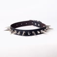 thumbnail image 2 of Gargantilla con punta larga para hombre y mujer, Collar Punk de cuero, estilo gótico ajustable, correa para el cuello, accesorios para Cosplay, 2 of 5