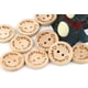 thumbnail image 5 of Set de 100 botones de madera para costura y manualidades con botón love wood (15 mm). brillar Electrónica, 5 of 5