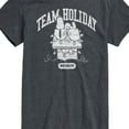 thumbnail image 3 of Peanuts - Snoopy Team Holiday Spirit - Men's Short Sleeve Graphic T-Shirt, 3 of 6