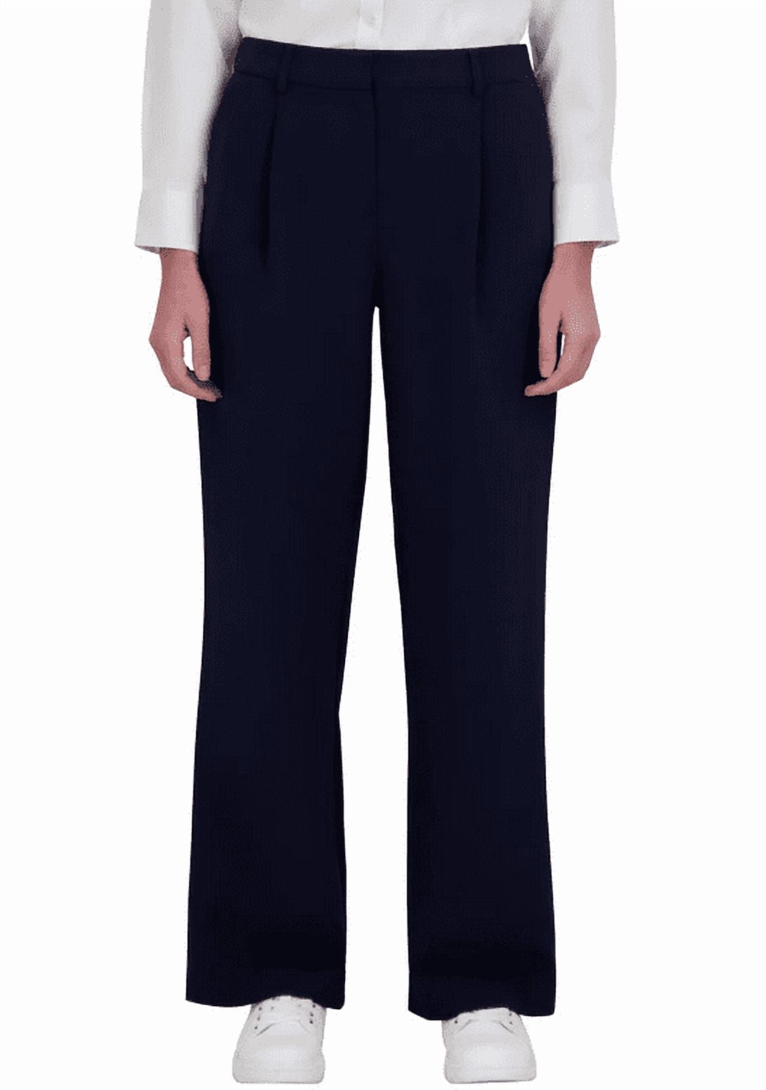 DKNY womens Wide Leg Pant, 14, Blue - Walmart.com display picture 1