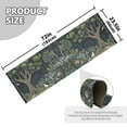 thumbnail image 5 of Yayeee Runner Rug for Bedroom 2'x6' Machine Washable Hallway Non Slip Mat, Green Forest Scene, 5 of 8