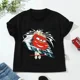 thumbnail image 3 of Ropa de verano con estampado de Rayo McQueen de Disney Car Pixar para niñas y bebés, camisetas de algodón para niños, camisetas de manga corta para niños, 3 of 5