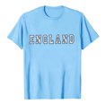 thumbnail image 4 of British Style Letter Print Round Neck Short Sleeve Casual T-Shirt for Men and Women Oversized T-shirts Short Sleeve Crewneck Casual Tops, 4 of 4