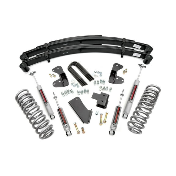Rough Country 2.5" Lift Kit w/Rear Leaf Springs for 1980-1996 Ford F-150 - 51030