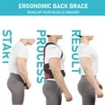 thumbnail image 6 of Aofit Back Brace Posture Corrector for Women and Men, Back Support Belt for Women, Back Straightener Posture Corrector, 6 of 6