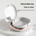 thumbnail image 2 of Braces Case with Mirror Dental Retainer Box Case,B, 2 of 5