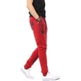 thumbnail image 2 of Mens Jogger Pants with Pattern Fleece Comfort Active Sweatpants, 2 of 6