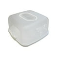 thumbnail image 2 of Soporte para tartas con tapa y asa, soporte para tartas con cúpula, soporte para tartas con tapa, soporte para tartas Blanco, 2 of 9