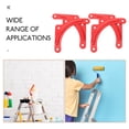 thumbnail image 4 of HEALEEP 10Set Ladder Corner Brace Red Metal Fixing Plate for Professional Use 5.5x2.8x0.08in, 4 of 8