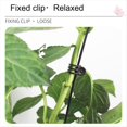 thumbnail image 4 of 10 Soportes para Plantas de Interior con 10 Clips, Soporte para Palos de Plantas de 50 Cm, Acero MetáLico Flexible, 4 of 5