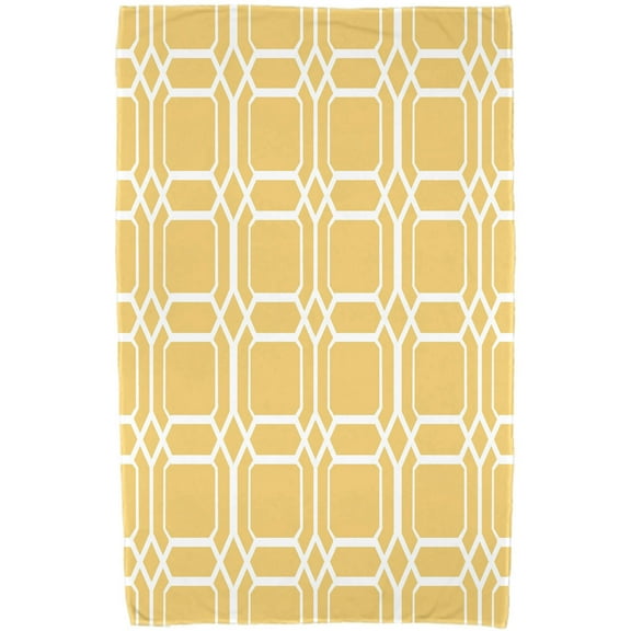 Simply Daisy 30" x 60" O the Fun Geometric Print Beach Towel