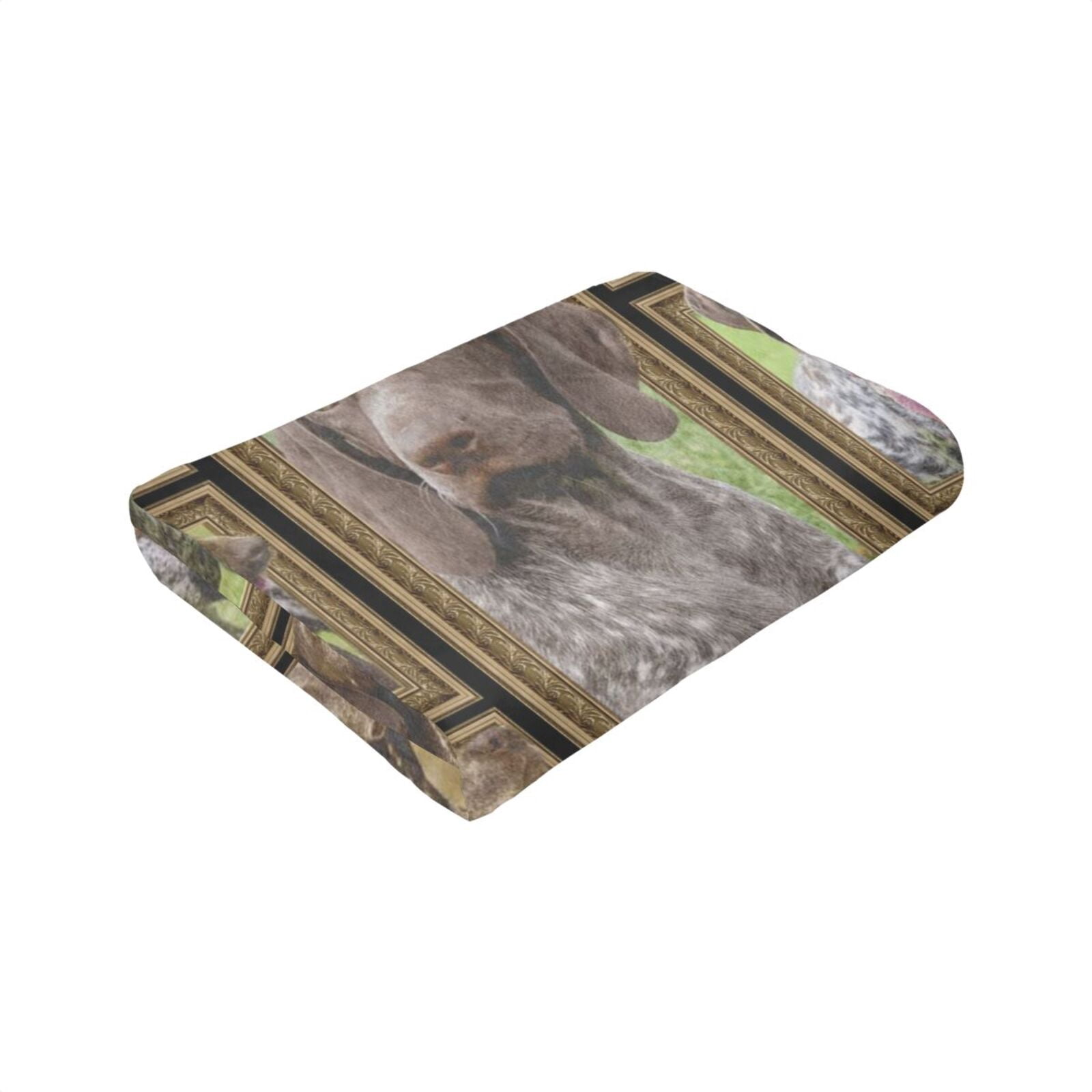 Wijzvio German Shorthaired Pointer Dog Throw Blanket Soft Fuzzy Fleece Blanket For Couch Bed Living Room Decoration 50"X40"