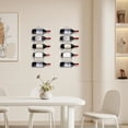 thumbnail image 3 of Black Wine Racks Wall Mounting Wine Rack Farmhouse Wall Rack Decor Kitchen Decor, 3 of 20
