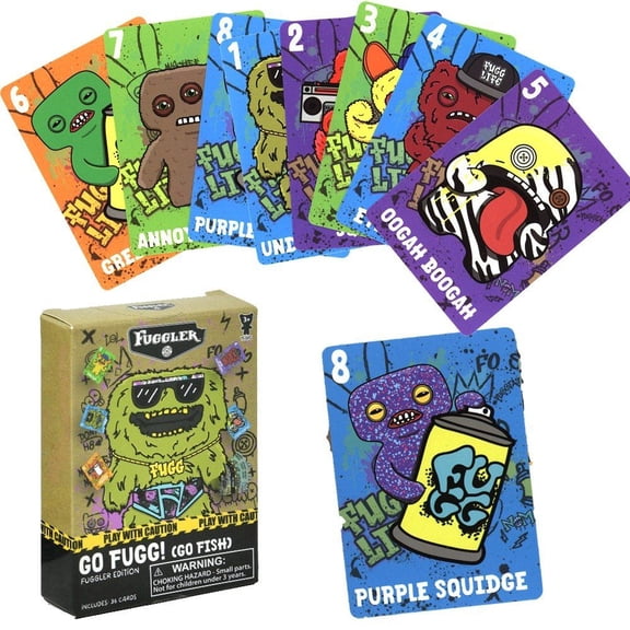Fuggler Go Fish Game Includes 36 Cards, age 3 