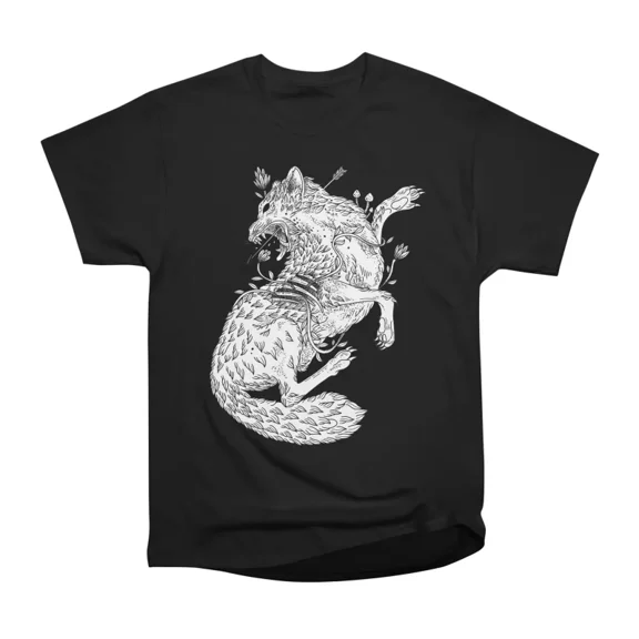 wolf T-Shirt Tee Gift For Him Merch For Her Apparel For Friend