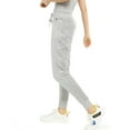 thumbnail image 3 of CALVIN KLEIN Womens Gray Drawstring Velour Jogger Heather Lounge Pants M, 3 of 4