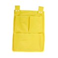 thumbnail image 2 of Bolsita para bebés Bolsa colgante organizador colgante de pañales botón de botón de cierre bolsa de almacenamiento de babero bolso de almacenamiento amarillo, 2 of 8