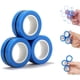 thumbnail image 2 of 9 anillos magnéticos para dedos, juguetes magnéticos para dedos, anillos magnéticos de descompresión, juegos magnéticos, juguetes mágicos, pulseras magnéticas duraderas (azul), 2 of 5
