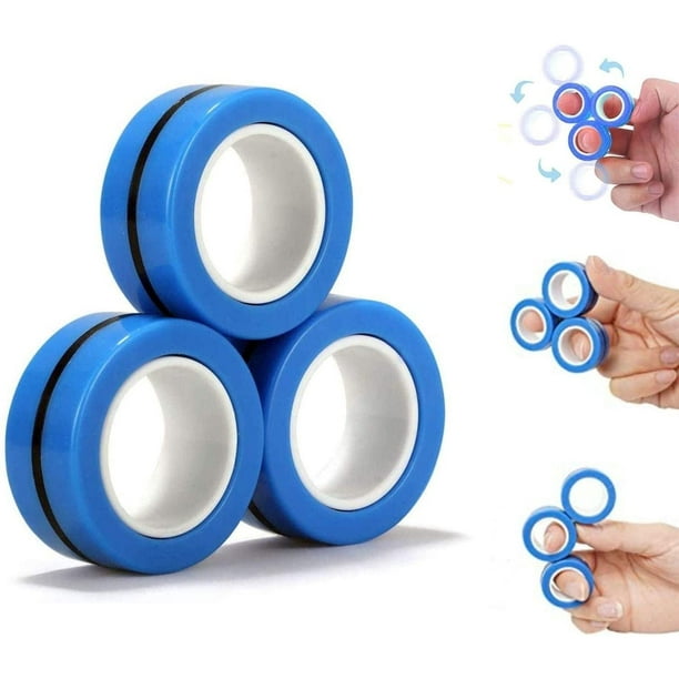jeg er glad Shetland Pebish 3Pcs Fingears Magnetic Rings Fidget Spinner Toy | Stress, Anxiety Relief Magnetic Spinner Ring - Walmart.com jeg er glad Shetland Pebish 3Pcs Fingears Magnetic Rings Fidget Spinner Toy | Stress, Anxiety Relief Magnetic Spinner Ring - Walmart.com