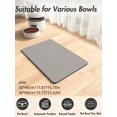 thumbnail image 2 of Pet Feeding Mat-Absorbent Cat & Dog Food Mat-No Stains Easy Clean Dog Mat for Food and Water-Quick Dry Dog Bowl Mat Dog Accessories-Dog Water Matt for, 2 of 4