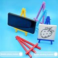 thumbnail image 2 of Musbetu 5Pcs Triangle Easel Mini Stand Kids Art Display Small Drawing Easel with Bright Colors 15.5cm Plastic Sketching Easel, 2 of 7