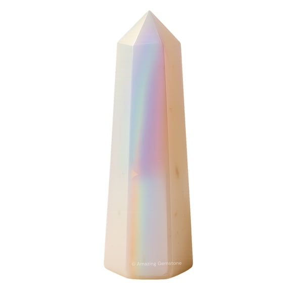 Angel Aura Quartz Crystal Tower Obelisk Point (2" to 3" INCH)
