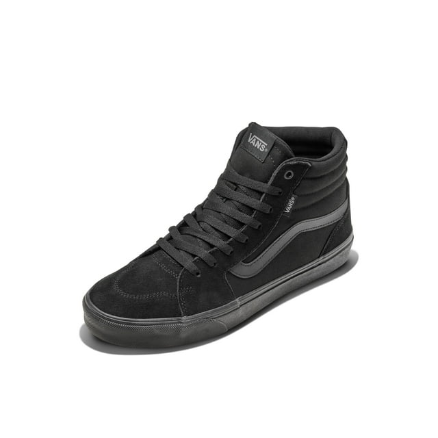 Zapatillas Vans Filmore Hi para Hombre en Negro de Gamuza y Lona