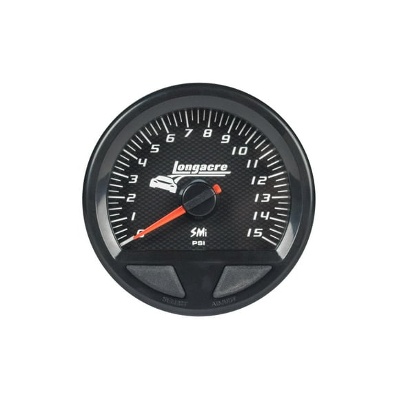 Longacre 52-46750 SMi Elite Waterproof Fuel Pressure Gauge