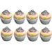 A1BakerySupplies A1BS Princes Crown Tiara Cup Cake Topper 12 Pack Cup Cake Deocarator