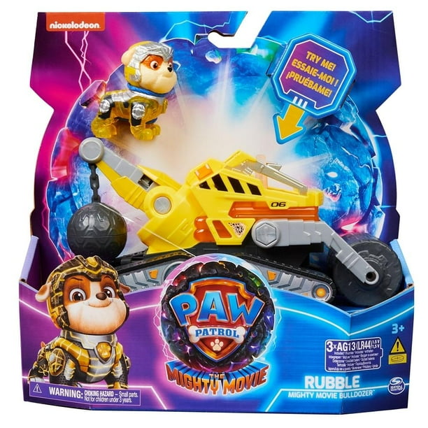 Vehículo Paw Patrol Spin Master Vehiculos Temático PPTMM Rubble