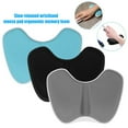 thumbnail image 2 of Naierhg Ergonomic Anti-Slip Memory Foam Gaming Mouse Mat Grey, 2 of 7