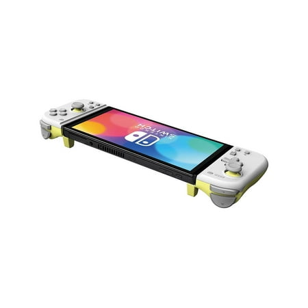 Hori - Split Pad Compact for Nintendo Switch - Light Gray & Yellow