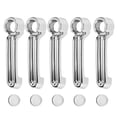 thumbnail image 2 of 5 Pcs Poignée de Porte Chromée pour Jeep Wrangler Liberty Dodge Nitro, 2 of 18
