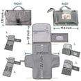 thumbnail image 5 of Portable Changing Pad, Portable Changing Pad for Newborn Girls and Boys - Baby with Smart Wipe Pocket, 5 of 5