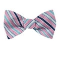 thumbnail image 1 of Men's Pink Silk Self Tie Bowtie Tie Yourself Bow Ties, 1 of 3