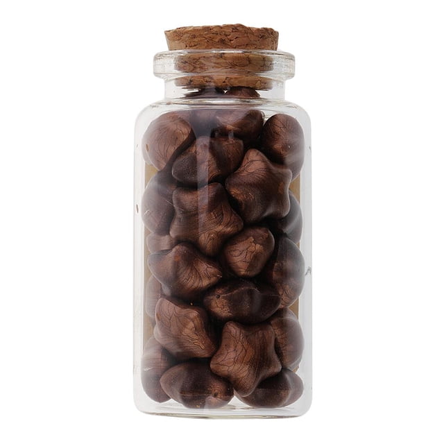 KLKCMS 30 Pieces Sealing Beads In Bottle Envelope Letters Stamp Seal Bronze