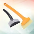 thumbnail image 3 of Mizh 2pcs Stainless Steel Snow Shovel Ice Scraper Removal Snow Brush for Car Windscreen Cleaning Tool, 3 of 6