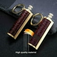 thumbnail image 2 of 1PCS Permanent Match Keychain Lighter, Forever Metal Match Lighter, Waterproof Flint Fire Starter, Fuel Not Included, Gold, 2 of 8