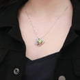 thumbnail image 3 of Regalos con Cristales Joyas de Cristal Piedra de Nacimiento para Mujeres Collar Collares Colgantes, 3 of 6